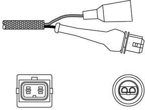 Oxygen Sensor ES10242-12B1