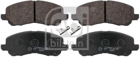 Brake Pad Set, disc brake 16644