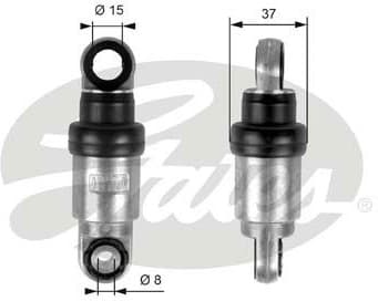 Vibration Damper, V-ribbed belt DriveAlign™ T39097