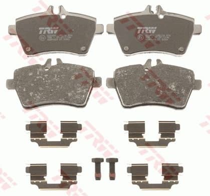 Brake Pad Set, disc brake COTEC GDB1629 - image 2
