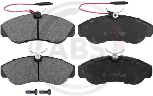 Brake Pad Set, disc brake 36884