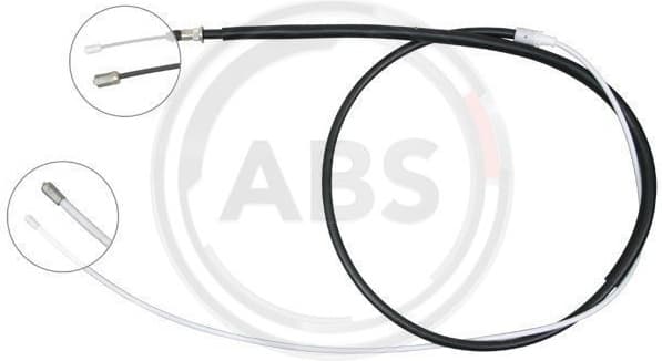 Cable Pull, parking brake K16646