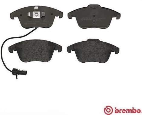 Brake pads front, Top Quality P85113 - image 2