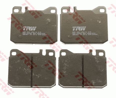 Brake Pad Set, disc brake COTEC GDB242 - image 2