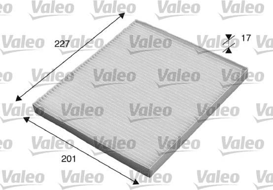Filter, cabin air VALEO ESSENTIAL 715521