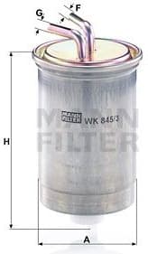 Fuel Filter WK845/3