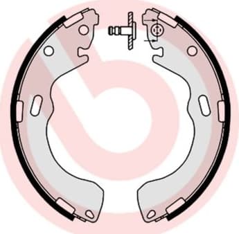 Brake Shoe Set ESSENTIAL LINE S49521