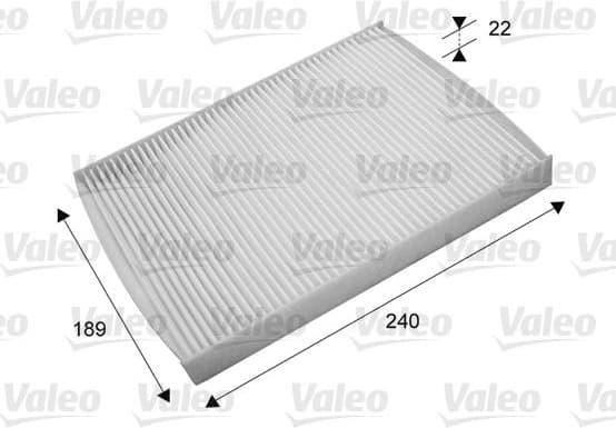 Filter, cabin air VALEO ESSENTIAL 715660