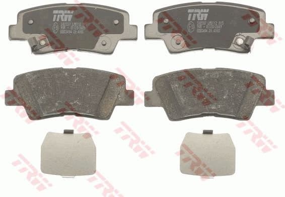 Brake pads rear, Top Quality GDB3494 - image 2