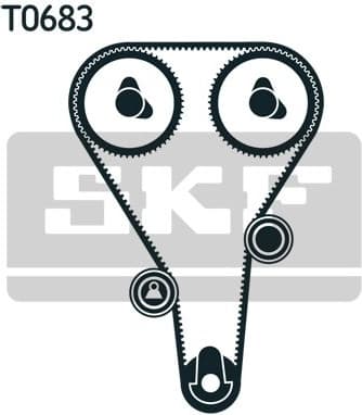 Timing belt kit VKMA94610 - image 4