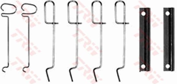 Accessory Kit, disc brake pad PFK228