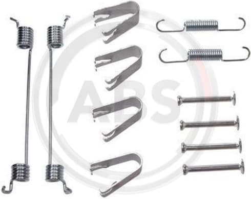 Accessory Kit, brake shoes 0866Q