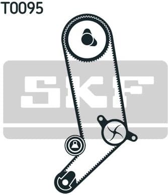 Water Pump & Timing Belt Kit VKMC 01265 - image 4