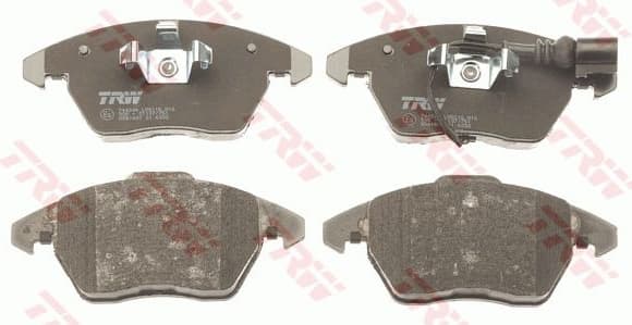 Brake Pad Set, disc brake COTEC GDB1807 - image 2