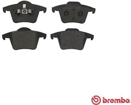 Brake pads rear, Top Quality P86019 - image 2
