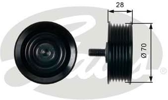 Tensioner belt T36410