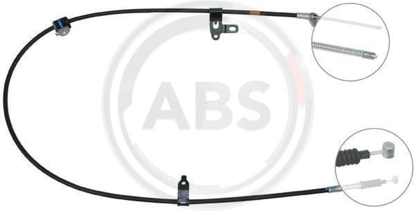 Cable Pull, parking brake K19317