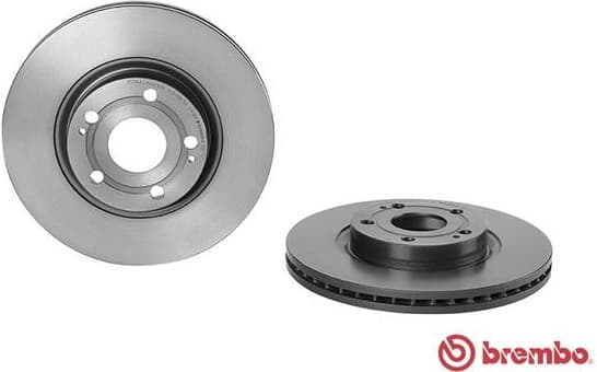 Brake discs kit front (2pcs), Top Quality 09.9817.21 - image 2