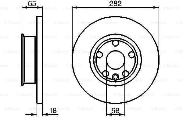 Brake Disc 0986478613 - image 5