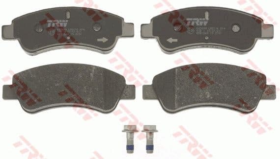 Brake Pad Set, disc brake COTEC GDB1563 - image 2