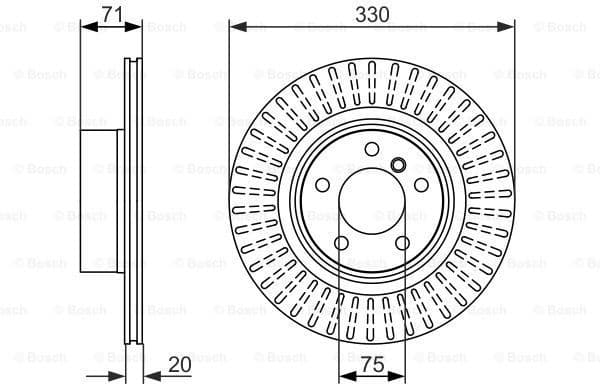 Brake Disc 0986479727 - image 2