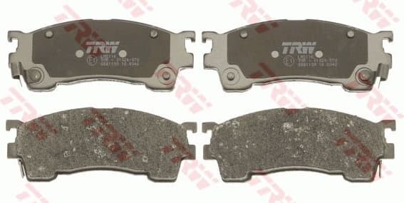 Brake Pad Set, disc brake COTEC GDB1139 - image 2