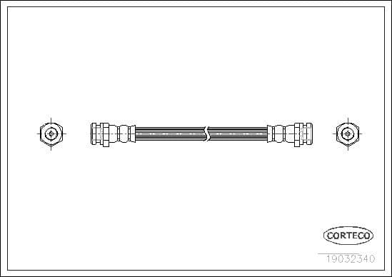 Brake Hose 19032340