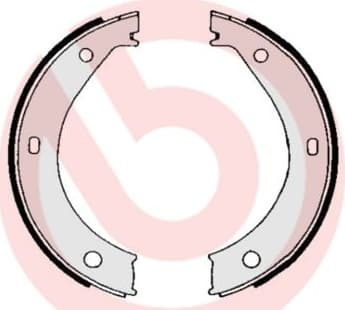 Brake Shoe Set, parking brake ESSENTIAL LINE S06503