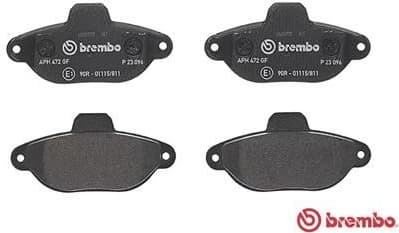 Brake Pad Set, disc brake PRIME LINE P23096 - image 2