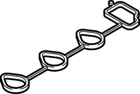 Gasket, intake manifold 166.210