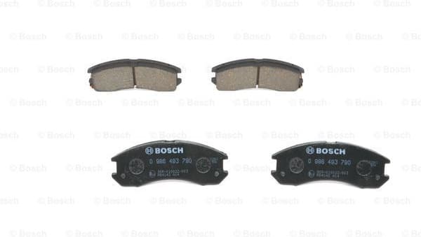 Brake Pad Set, disc brake 0986493790 - image 3