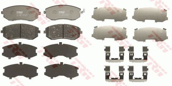 Brake Pad Set, disc brake COTEC GDB3371 - image 2