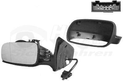 Exterior Mirror * HAGUS * 5888807 - image 2