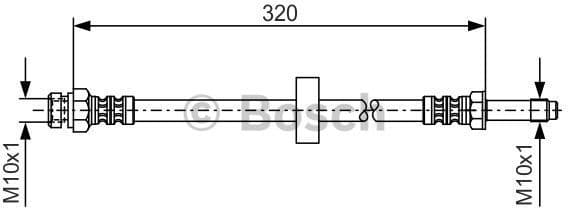 Brake Hose 1987476317 - image 2