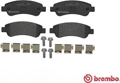 Brake pads rear, Top Quality P61091 - image 2