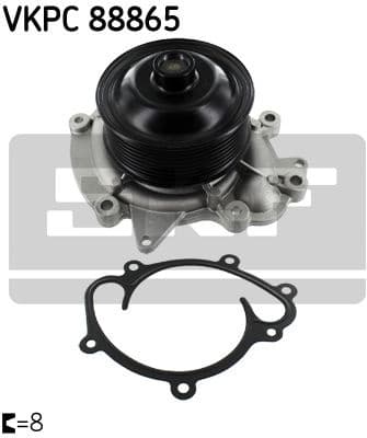 Water pump cooling system VKPC88865 - image 3