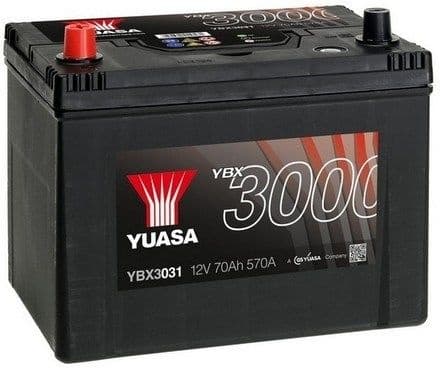 Starter Battery YBX3000 SMF Batteries YBX3031