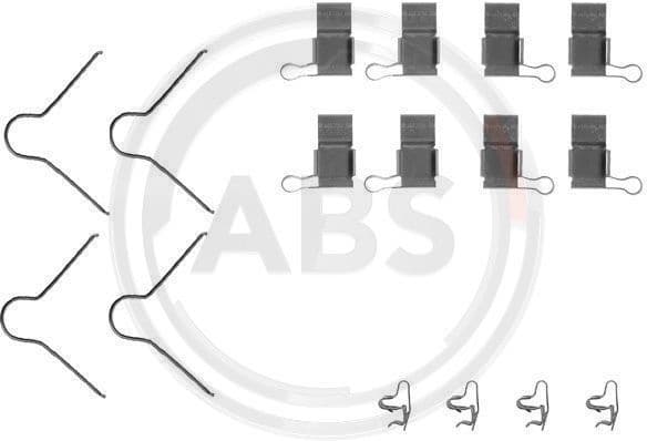 Accessory Kit, disc brake pad 1089Q - image 2