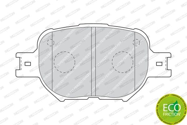 Brake pads front, Top Quality FDB1528 - image 2