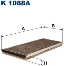 Filter, cabin air K1088A