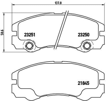 Brake Pad Set, disc brake PRIME LINE P59033