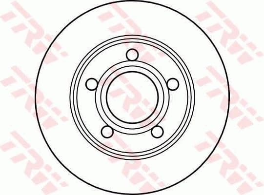 Brake Disc DF4039 - image 2