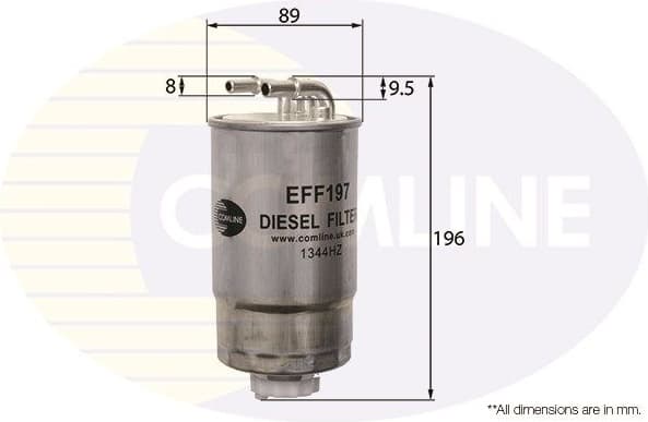 Filter diesel fuel EFF197 - image 2
