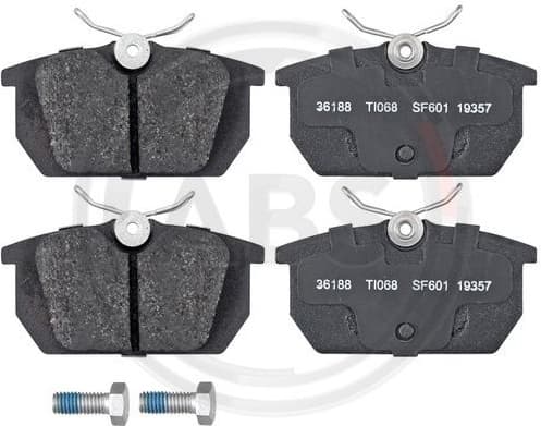 Brake Pad Set, disc brake 36188