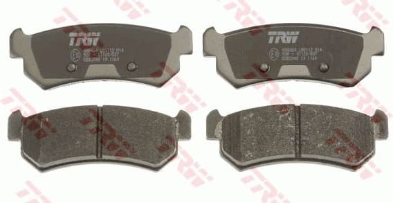 Brake Pad Set, disc brake COTEC GDB3348 - image 2