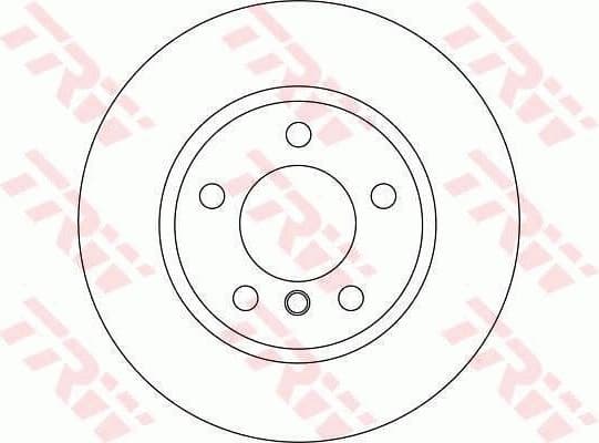 Brake discs kit front (2pcs), Top Quality DF4449 - image 3