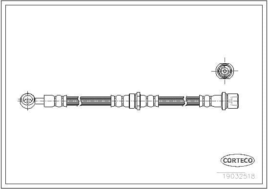 Brake Hose 19032518