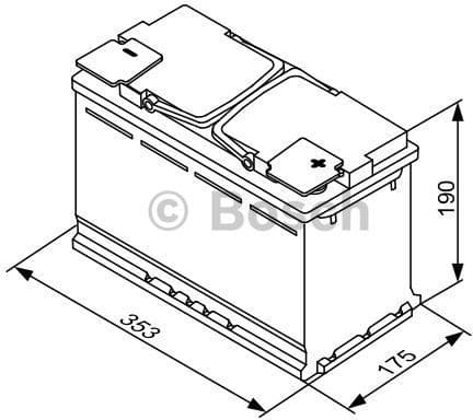 Starter Battery S5A AGM 0092S5A130 - image 12