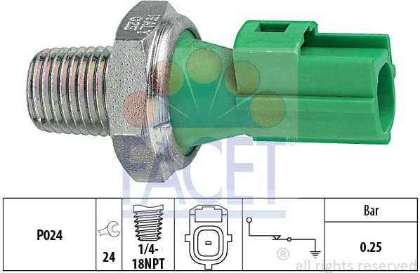 Sensor oil pressure light 7.0146 - image 2