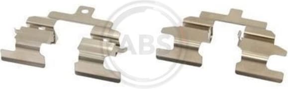 Accessory Kit, disc brake pad 1737Q